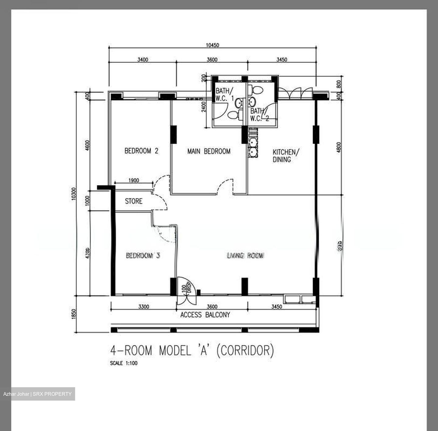 Blk 552 Choa Chu Kang Street 52 (Choa Chu Kang), HDB 4 Rooms #551428261